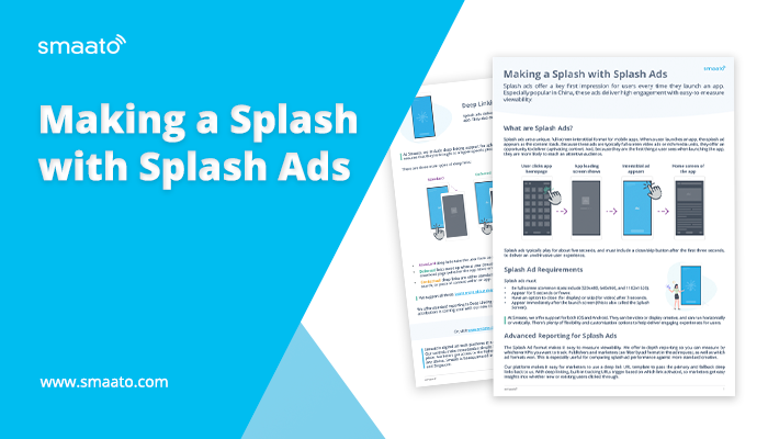 Making a Splash with Splash Ads