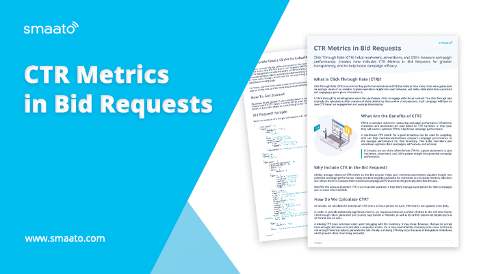 CTR Metrics in Bid Requests